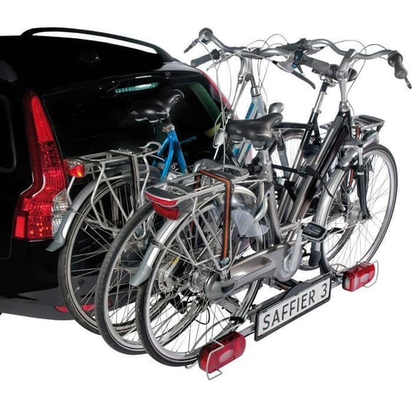 EUFAB Saffier 3 cykelställ plattform svängbar 3 cyklar