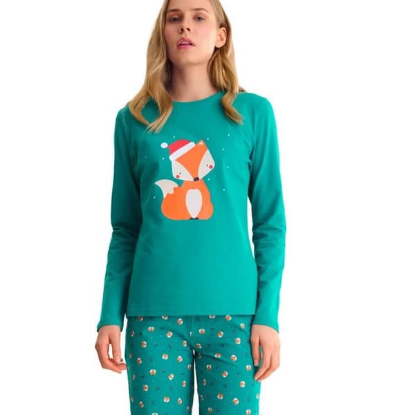 Pyjamabyxor dam Lisca Foxy