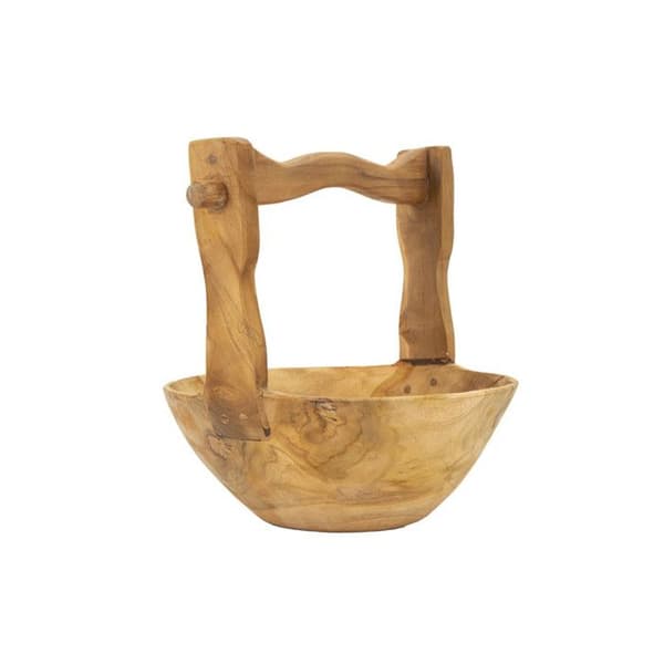 Trä Vide-Poche "Timbo" 32cm Natur