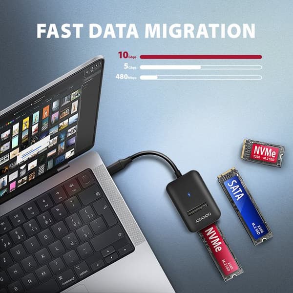 AXAGON USB-C 3.2 AD-adapter