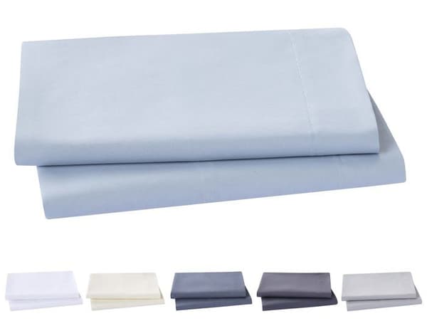 Kuddfodral - Todocama - 2-pack - Hypoallergenisk - Extra mjukt mikrofiber - Blå