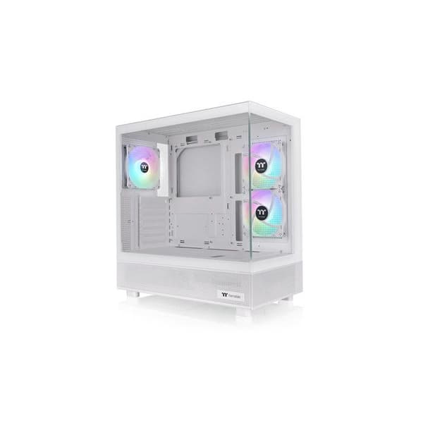 PC-chassi - THERMALTAKE - View 270 Plus TG ARGB Snow - Midi Tower - Vit - Effektiv ventilation