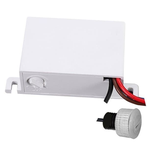 Ljuskontrollsensor - Maclean - MCE34 - Vit - Automatisk - Skymning/Gryning