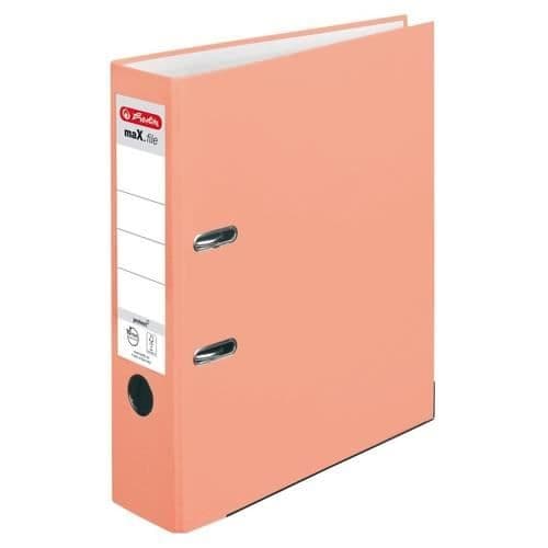 Klasse - HERLITZ - maX.file - A4 - D-ring - Orange - 2 ringar