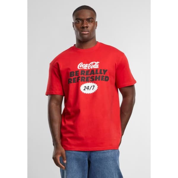 T-shirt oversize Merchcode Coca Cola Refreshed