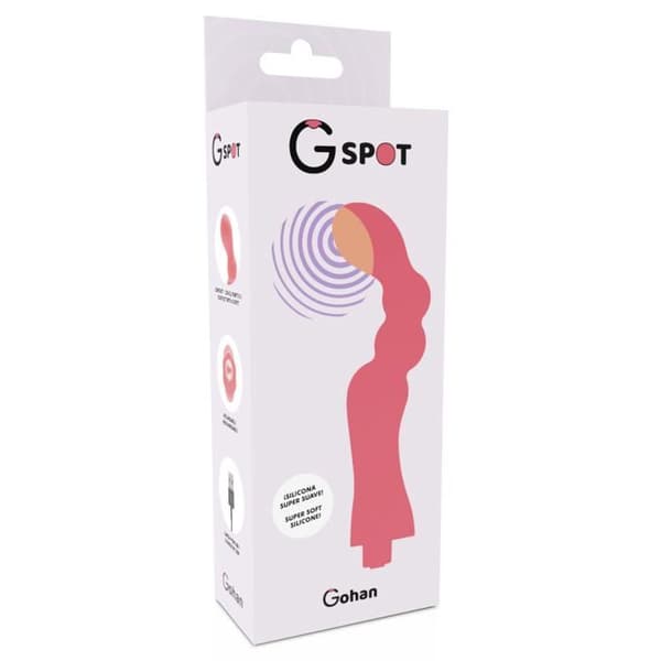 G-SPOT GOHAN LJUST RÖD VIBRATOR