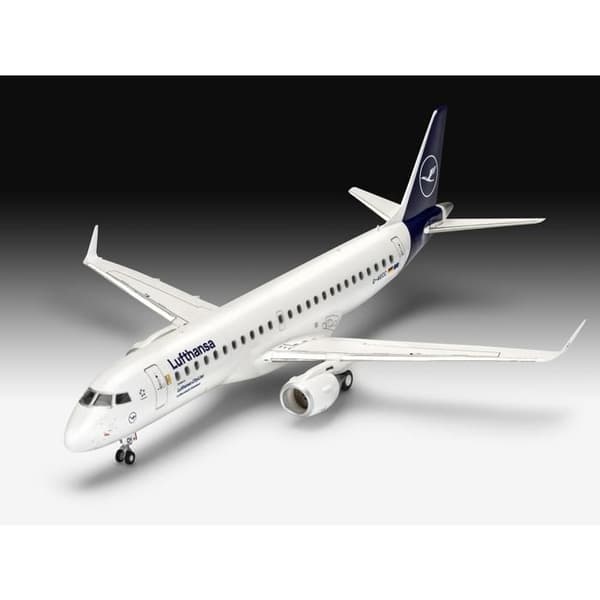 Modellflygplan: Embraer 190 Lufthansa Ny Lackering