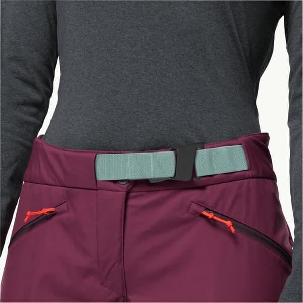Jack Wolfskin Alpspitze damskidbyxor - vilda bär - 34