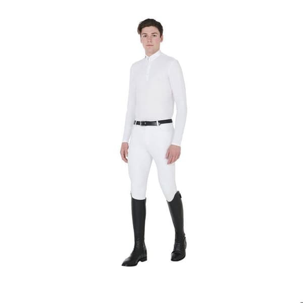 Långärmad tävlingspolo Equestro