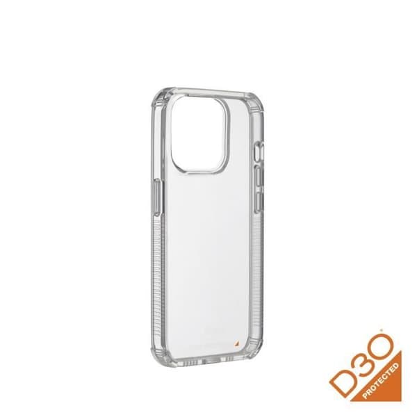 Hama Coque D3O för iPhone 15 Pro - Transparent, stöt- och fallskydd