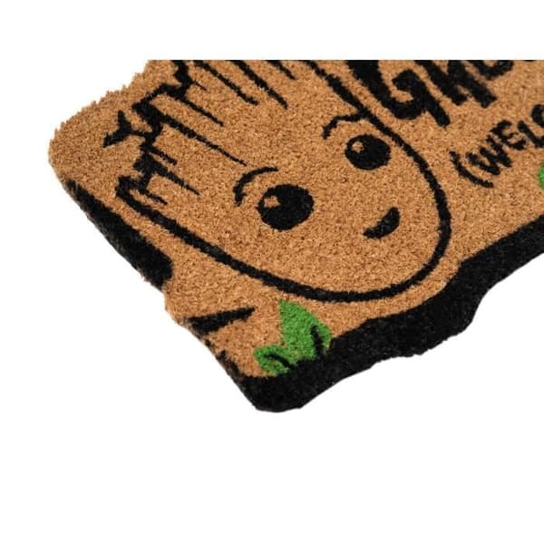 Dörrmatta - Marvel - Groot - Kokosfiber - Halkfri PVC - Rektangulär