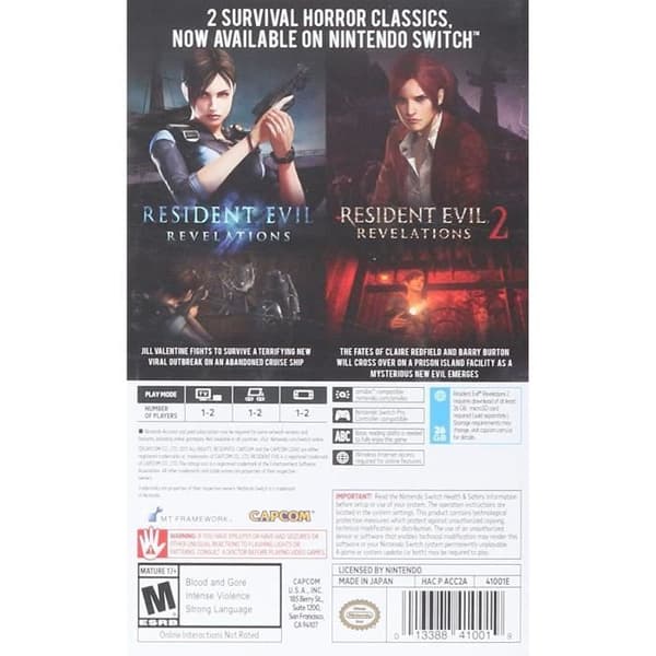 Capcom Resident Evil Revelations Collection för Nintendo Switch - 41001