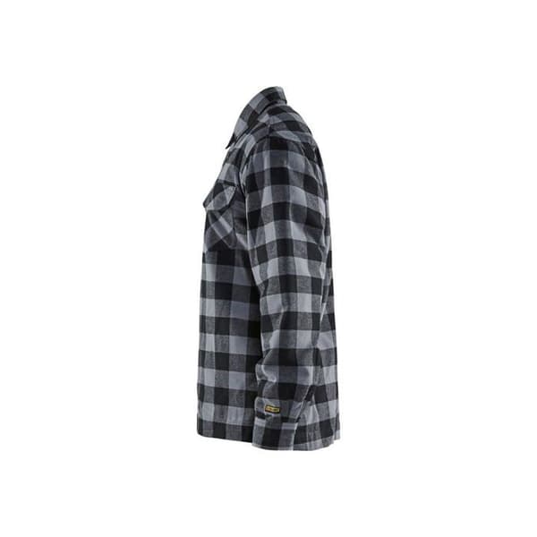 Flanellskjorta med foder - Blaklader - 3225113...