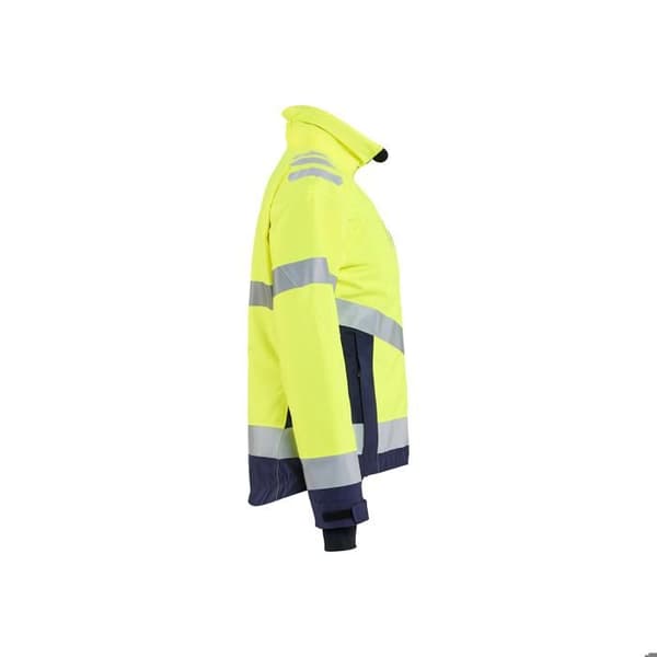 Högsynlig arbetsjacka för kvinnor Blaklader - fluorescerande gul/marinblå