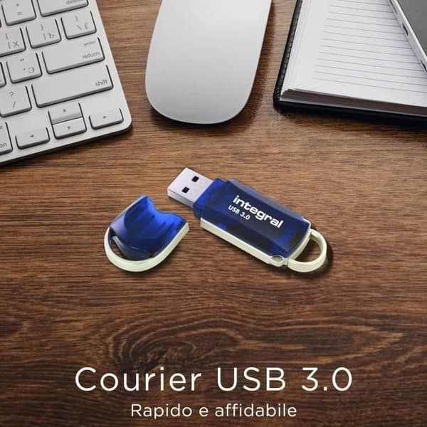 INTEGRAL COURIER USB-nyckel - 128GB - 3.0