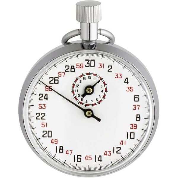 TFA Dostmann 38.1021 Analog mekanisk klocka silver - multisport