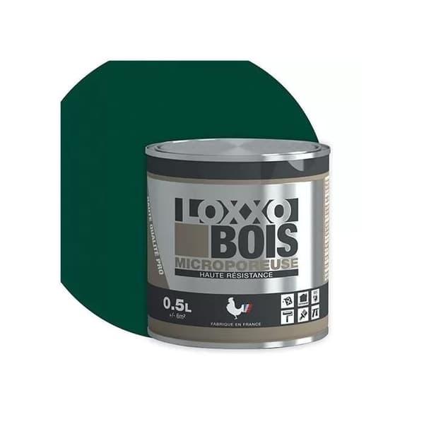 Målarfärg Trä LOXXO - Basque Grön 0,5 L
