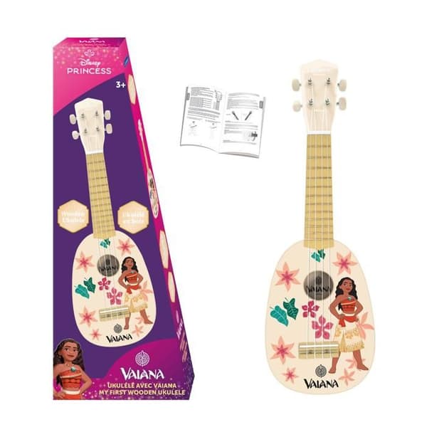 Ukulele - Vaina - Nylonsträngar - 21''/53 cm - För barn