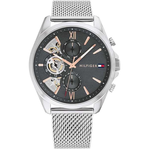 Klocka - Silverstål - Tommy Hilfiger - 1710646