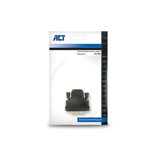 ACT DVI-D hane till HDMI A hona adapter