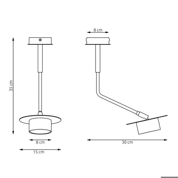 Plafondlampa Emibig Lighting Mizu