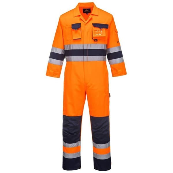 Högsynlighetskombination Portwest Nantes - Orange / Marin