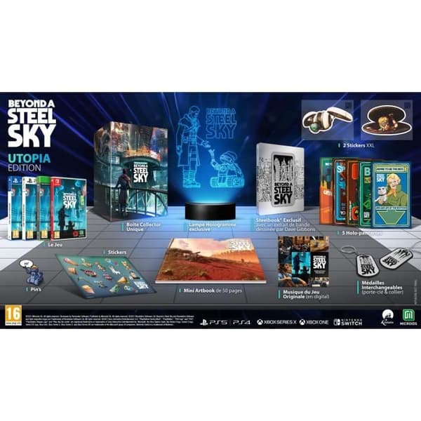 Beyond a Steel Sky - Utopia Edition PS5-spel
