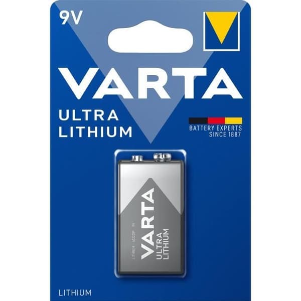 Litiumbatteri 6lr61 - VARTA - 6122301401