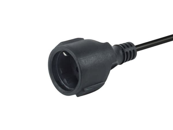 Strömkabel - Utrustning - Schuko till CEE7/3 - 10 m - H05VV-F3G - 16A