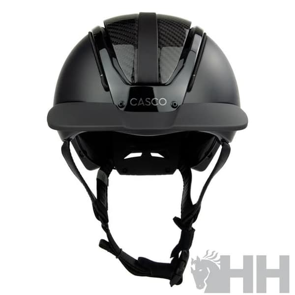 Ridhjälm Casco Duell One Carbon - svart