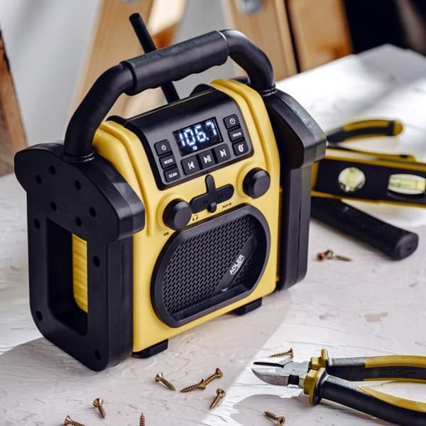Byggradio - ADLER - AD 1911 - Bluetooth 5.1 - IPX54 - 10 W