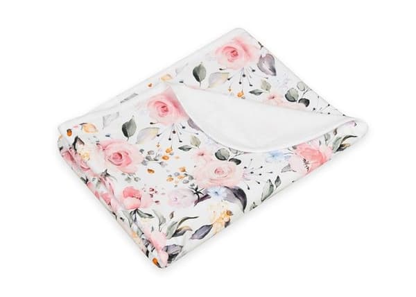 Couverture INES bomull - fram och baksidan 75x100
