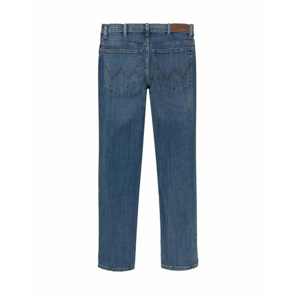 Wrangler raka jeans - blå