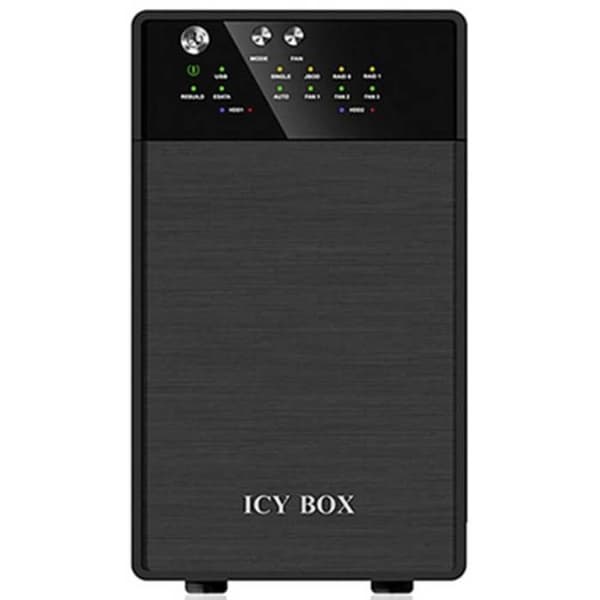 Diskfack - RaidSonic - IB-RD3620SU3 - 2 fack - SATA 3 Gb/s - Extern USB 3.0