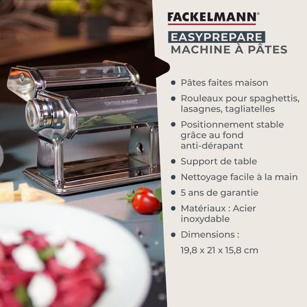 Manuell pastamaskin Fackelmann Easy Prepare