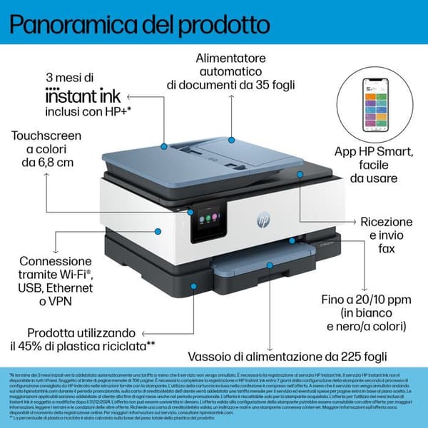 HP Officejet Pro 8135e All-in-ett
