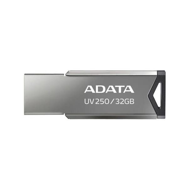 USB-sticka - ADATA - AUV 250 - 32 Go - USB 2.0 - Svart Metall