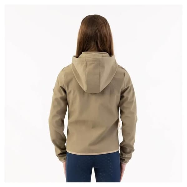 Flickjacka ridning full zip BR Equitation Eevolv Softshell Kayla