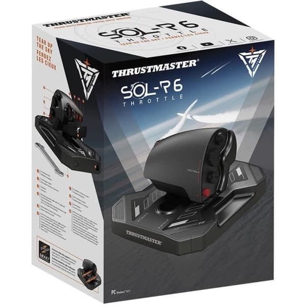 Gasreglage - THRUSTMASTER - Sol-R 6 THROTTLE - SMART-system - Kompatibel med Windows 10/11