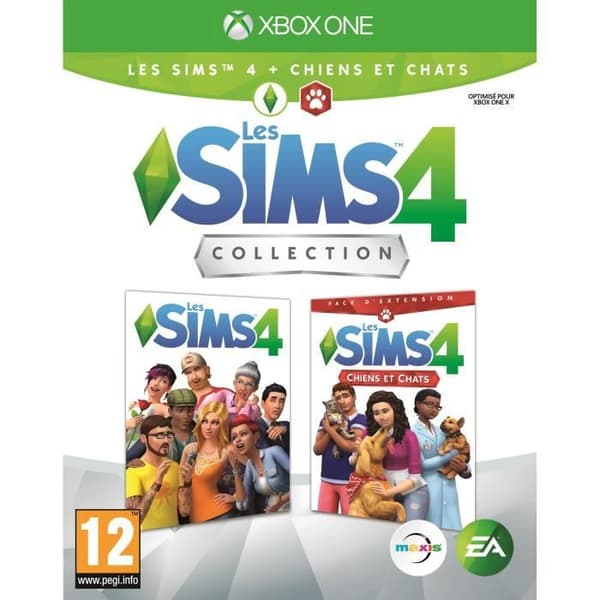 SIMS 4 Cats & Dogs Edition Xbox One-spel