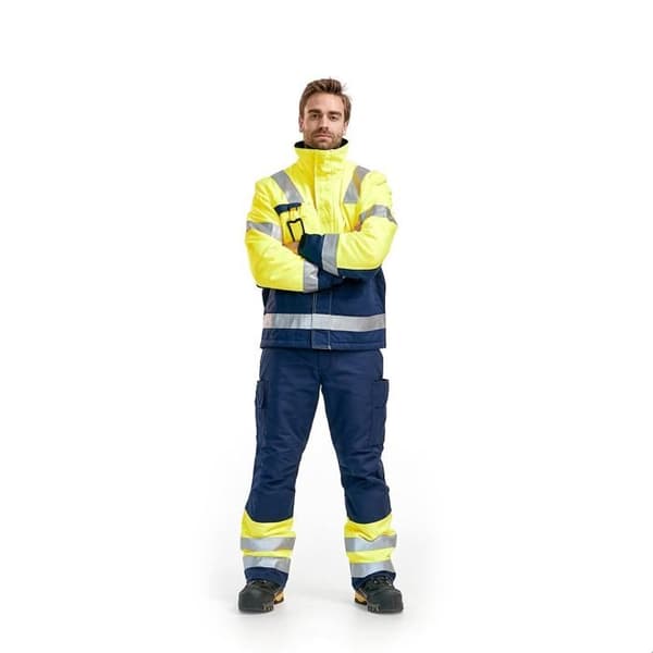 Högsynlighets arbetsbyxor vinter Blaklader