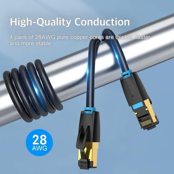 Vention Cat 8 40Gbps 10m High Speed SFTP Ethernet-kabel