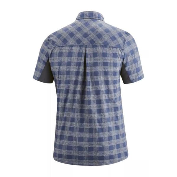 Gonso cykeltröja herr semi-tajta i polyester blå/grå