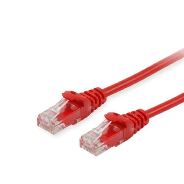 Patchkabel Cat.6A - Utrustning - 603123 - Röd - 1,5 m - 10 G - LSZH