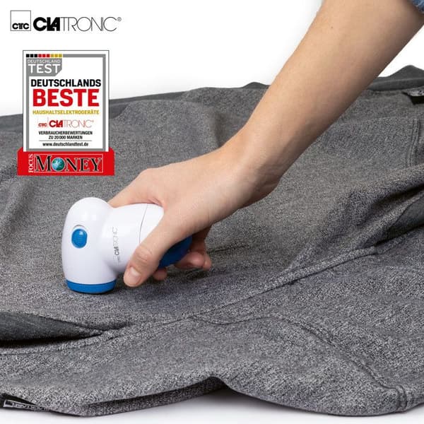 Clatronic TC 3758 Luddtrimmer 1 st Vit-Blå