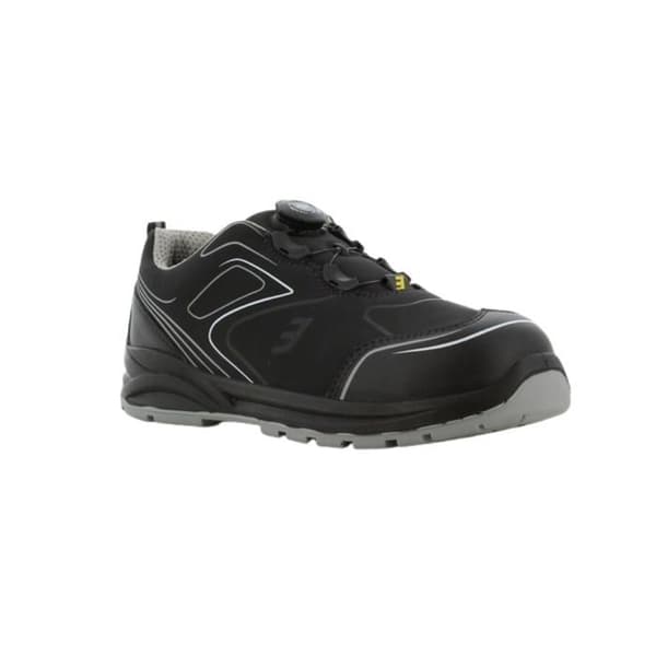 Säkerhetssko med låssystem TLS Safety Jogger CADOR S3 LOW ESD SRC - Svart