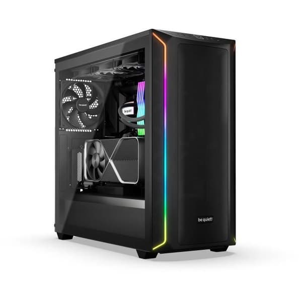 PC-hölje - BE QUIET! - Shadow Base 800 DX - Svart - Midi Tower - Utmärkt luftflöde