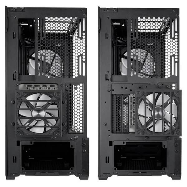 Tour midi Lian Li LANCOOL 216RX Chassi, svart gamingchassi