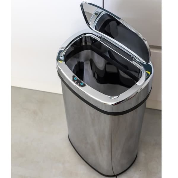 MAJESTIC - Automatisk Kökssopbehållare - KITCHEN MOVE - 68 L - Silver