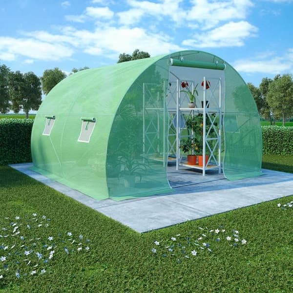 vidaXL Växthus 6 m² 3x2x2 m 48158